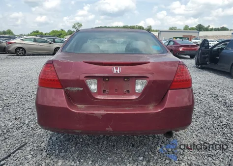 2006 Honda Accord Se из США, поврежденный, VIN 1HGCM56376A000257